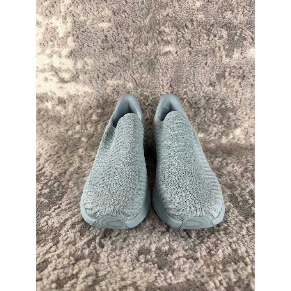 Easy Spirit Size 9.5W EMOVE Seeasypace8 Knit Slip On Walking Shoes Blue Women